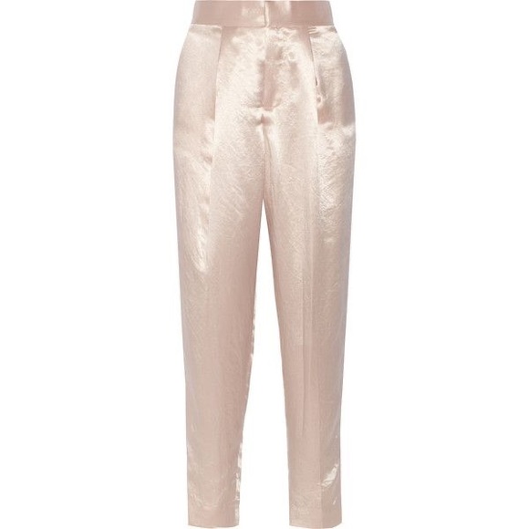Marc by Marc Jacobs Pink Satin Pants Cosmo Pink - Picture 4 of 8